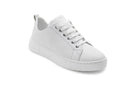 Women's Synthetic Low-Top Sneaker — White​