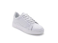 Women's Synthetic Lace-Up Sneaker — White​