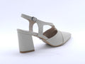 Women's Faux Leather Slingback Sabot — Beige