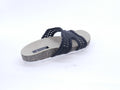 Women's Woven Flat Slippers — Black