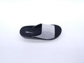Women's Textured Wedge Slipper — Silver