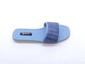Women's Woven Flat Slipper — Denim