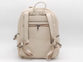 Women's Synthetic Quilted Backpack — Beige
