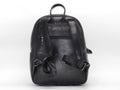 Women's Synthetic Quilted Backpack — Black