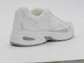 Women's Synthetic Mesh Lace-Up Sneaker — White/Grey