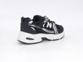 Women's Mesh Lace-Up Sneakers — Black