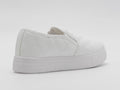 Women's Quilted Slip-On Sneaker — White