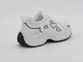 Women's Synthetic Chunky Sneaker — White/Black