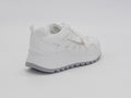 Women's Synthetic Lace-Up Sneaker — White