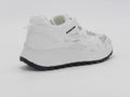Women's Mesh Platform Sneaker — White/Black