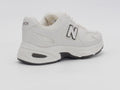 Women's Synthetic Mesh Lace-Up Sneaker — Beige