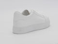 Women's Synthetic Low-Top Sneaker — White