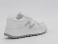 Women's Mesh Lace-Up Sneakers — White