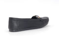 Women's Textured Slip-On Flat — Black