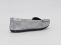 Women's Textured Flat Loafer — Grey