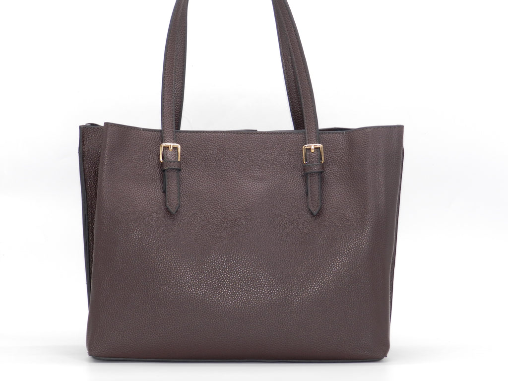 Women's Textured Tote Bag — Brown