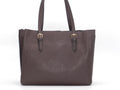 Women's Textured Tote Bag — Brown