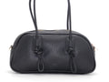 Women's Textured Shoulder Bag — Black