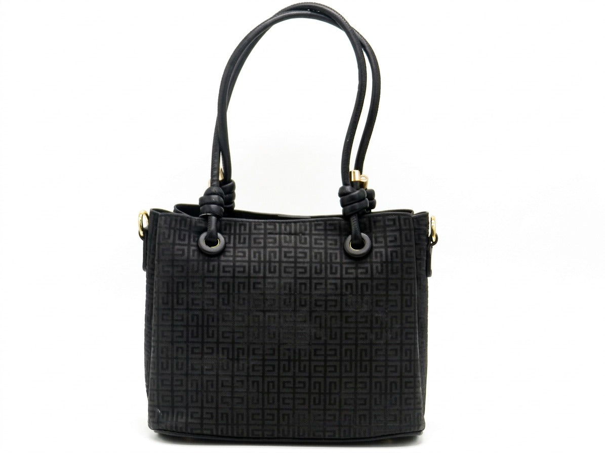 Women's Patterned Tote Bag — Black​