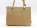 Women's Textured Structured Tote Bag — Coffee​