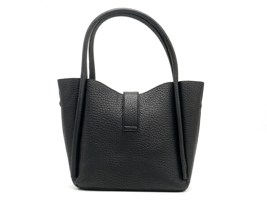 Women's Textured Tote Bag — Black​