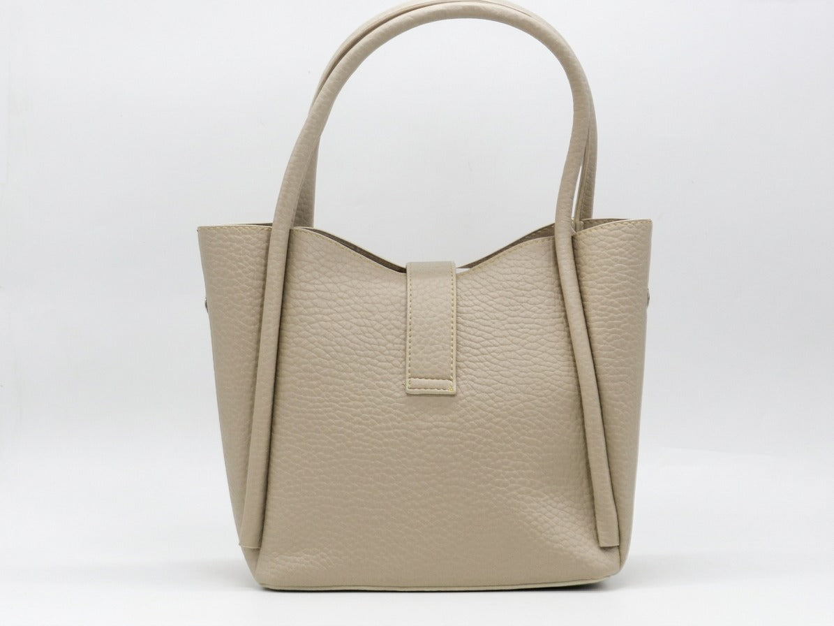 Women's Textured Tote Bag — Brown​