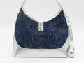 Women's Textured Shoulder Bag — Navy​