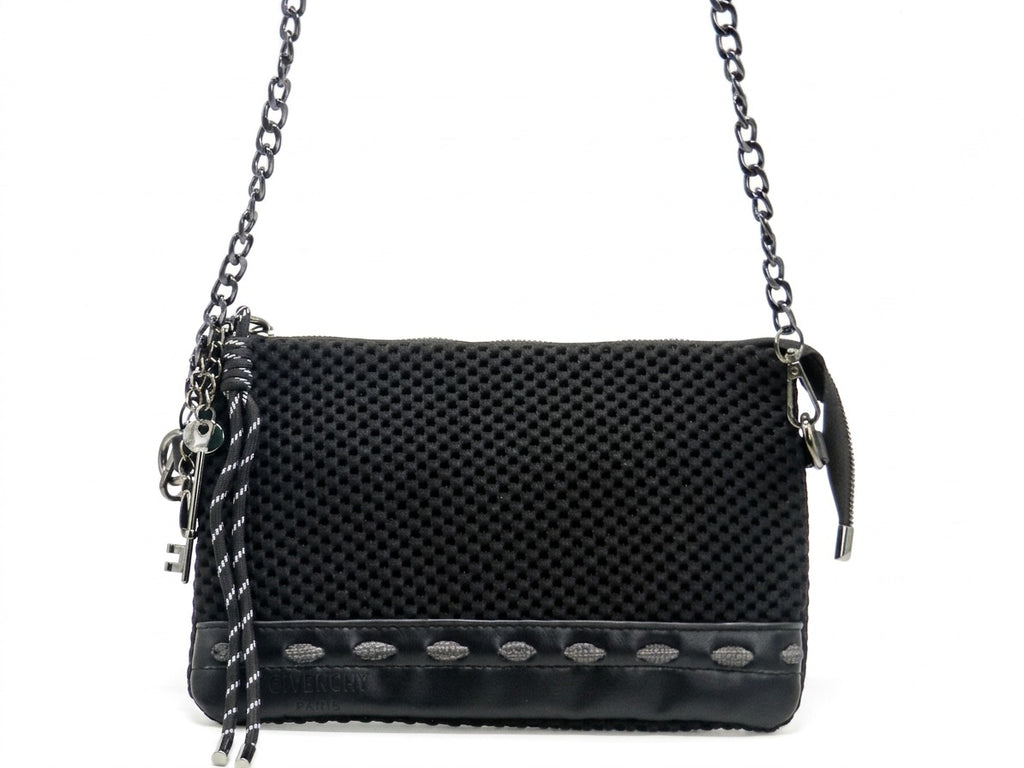 Women's Textured Crossbody Bag — Black​