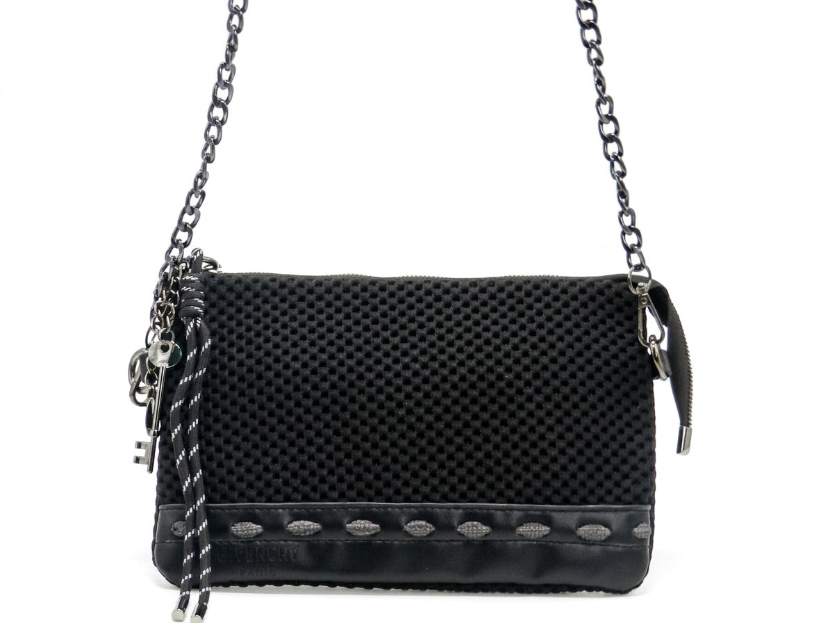 Women's Textured Crossbody Bag — Black​