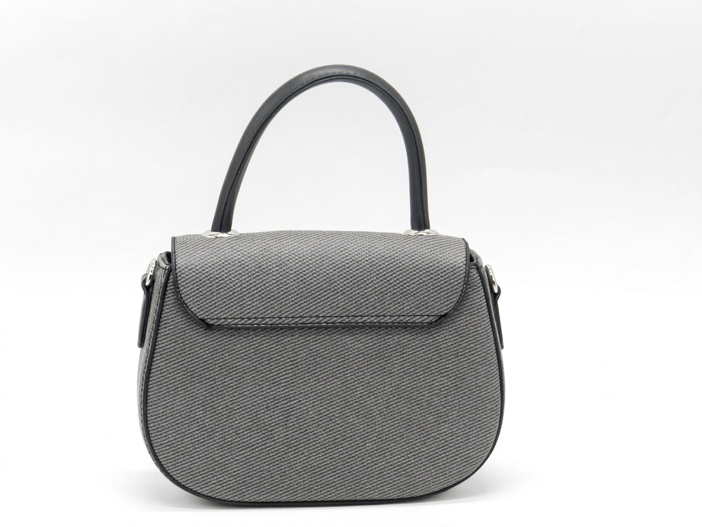 Women's Textured Structured Top Handle Bag — Coffee​