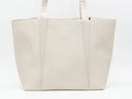Women's Faux Leather Structured Tote Bag — Khaki​