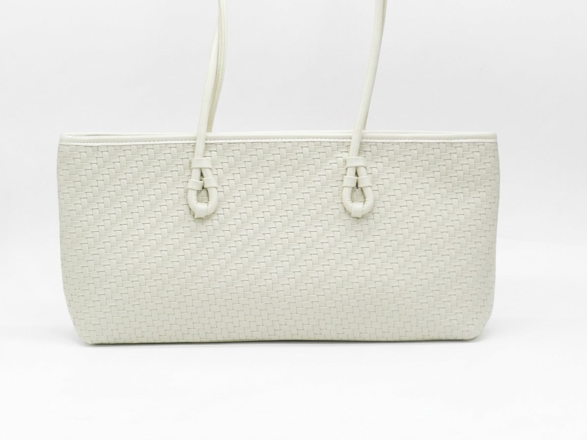 Women's Woven Tote Bag — Beige​