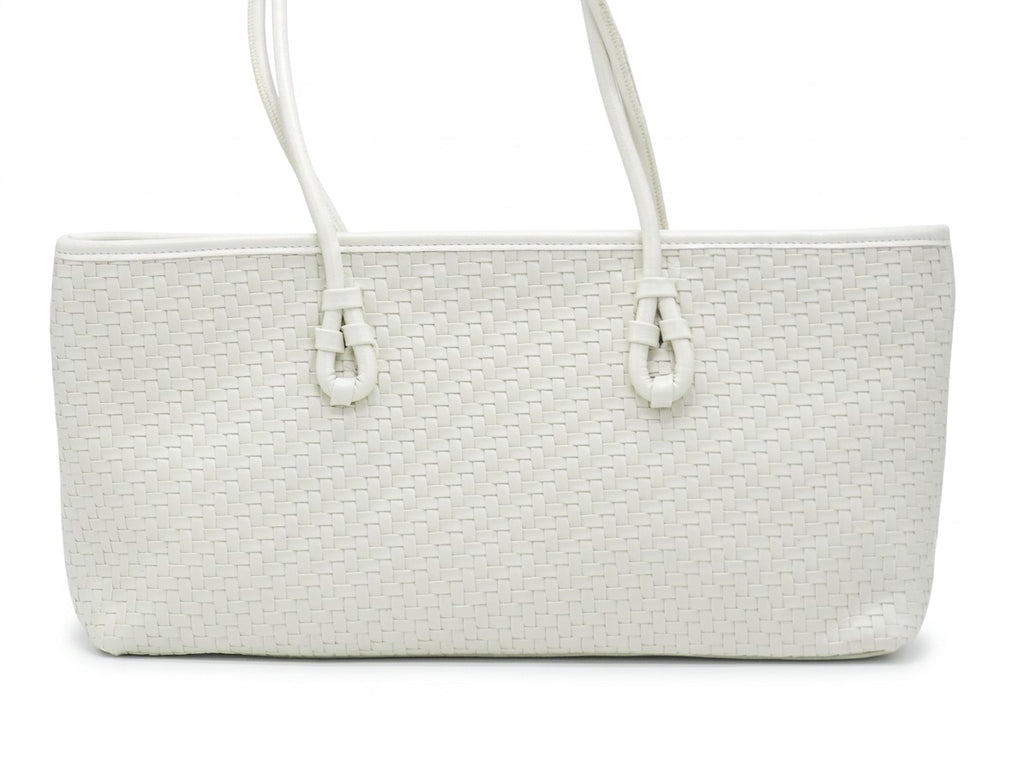 Women's Woven Tote Bag — Black​