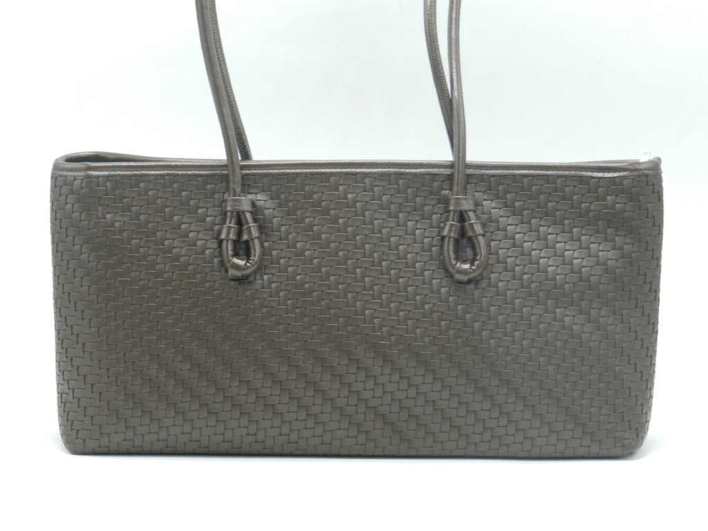 Women's Woven Tote Bag — Brown