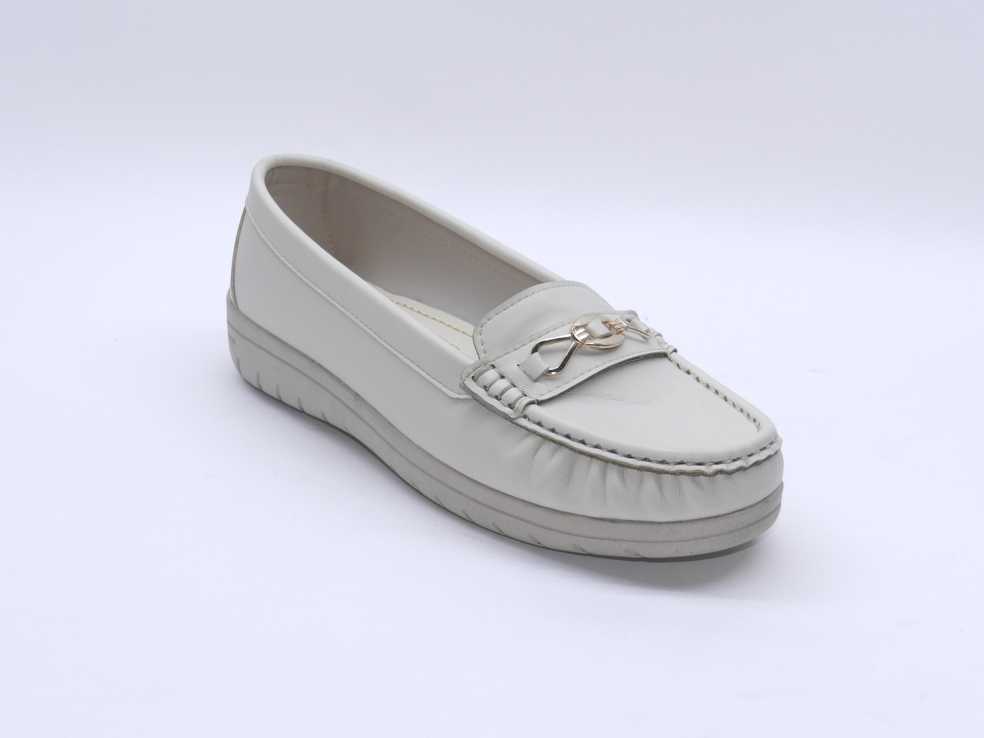 Women's Synthetic Slip-On Loafer — Tan