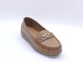 Women's Synthetic Slip-On Loafer — Tan